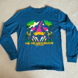 NWOT Parks Project Feel The Earth Breathe Parks Project Long Sleeve Tee Shirt